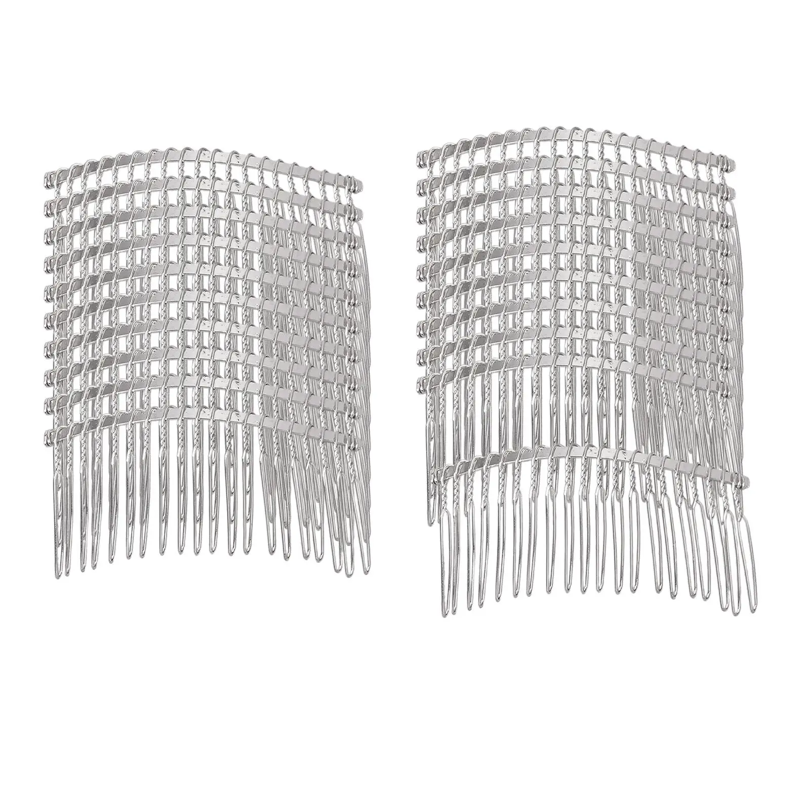 20Pcs Bridal Wedding Veil Combs Hairband DIY Bridal Hair Accessories Fancy