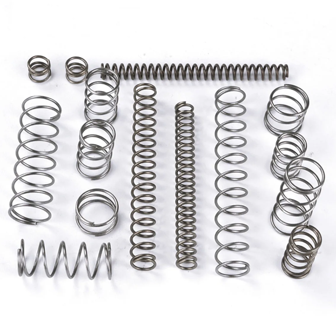 10pcs Wire Diameter 0.3mm Spring Steel Compression Spring Return Spring Steel Outside Diameter 2-8mm