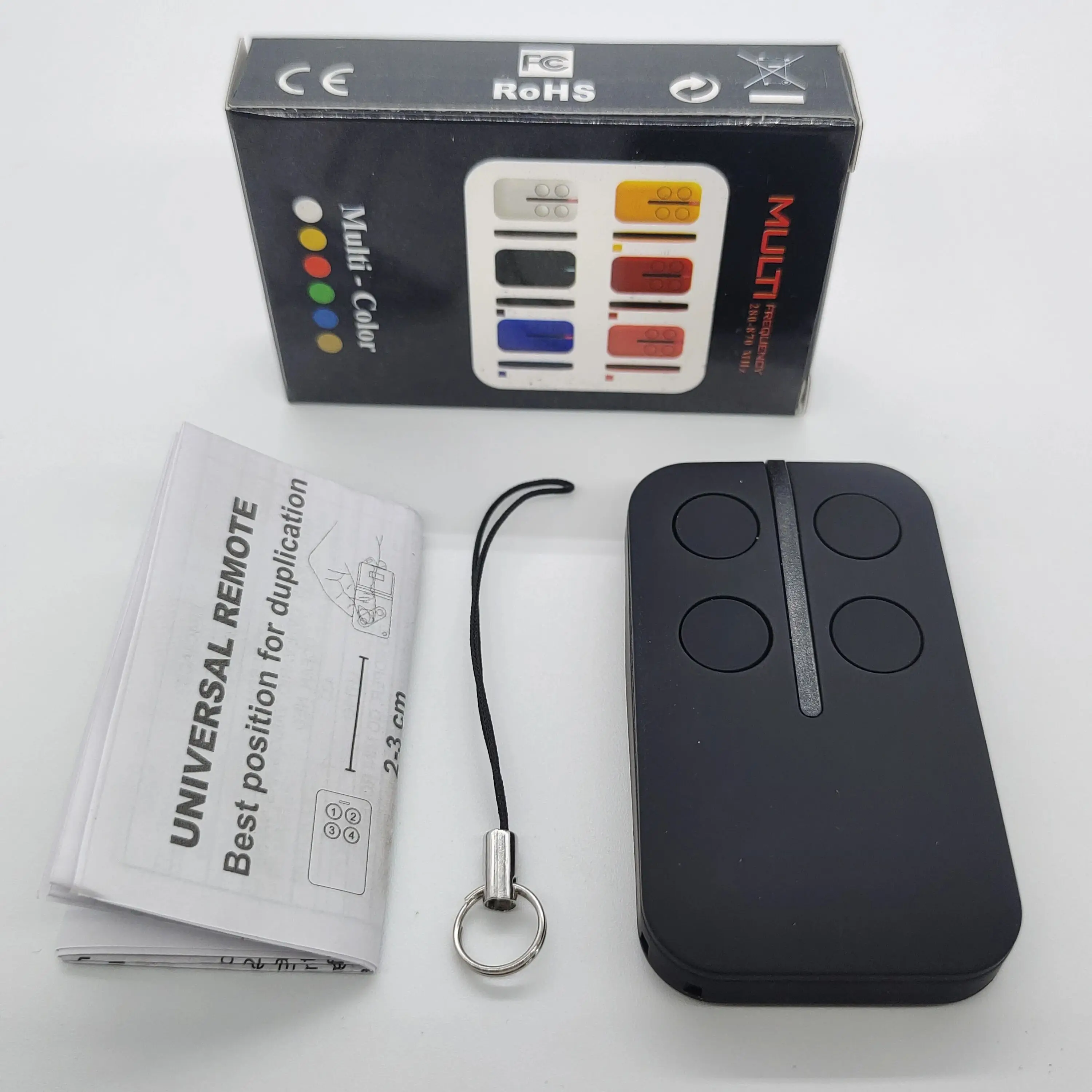 

Многочастотный дубликатор с дистанционным управлением гаражных ворот 280-868 МГц для 433 МГц 868 МГц Multi Brand