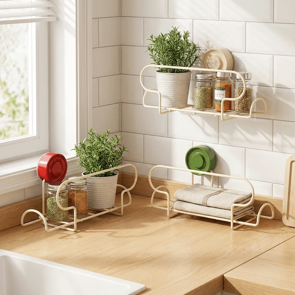 

With Storage Wall Mounted Toilet Paper Holder Waterproof Material Moisture-Proof Wet Wipes Dispenser Sturdy Construction