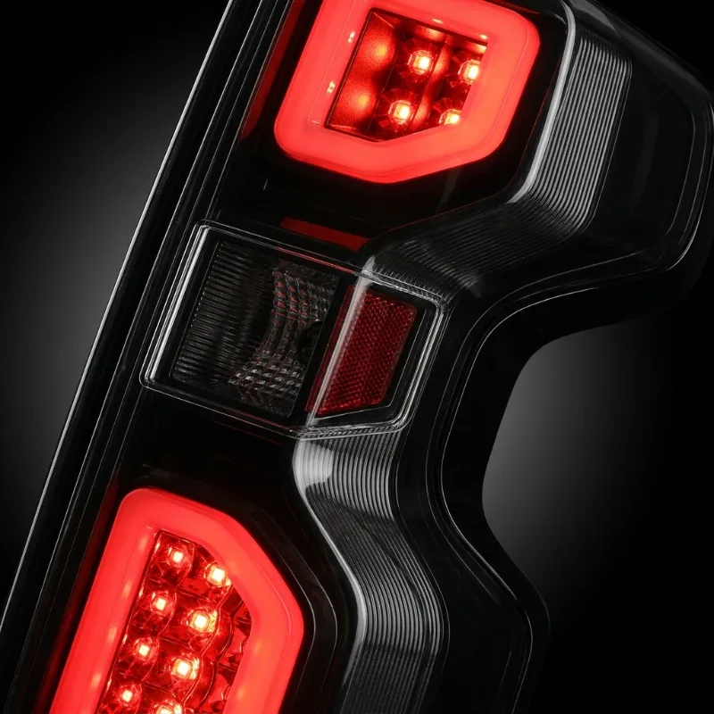 Compatible with 2019-2023 1500 2022 LTD Smoked LED Tail Lights Assembly DRL Sequential Turn Signal Rear Lamp
