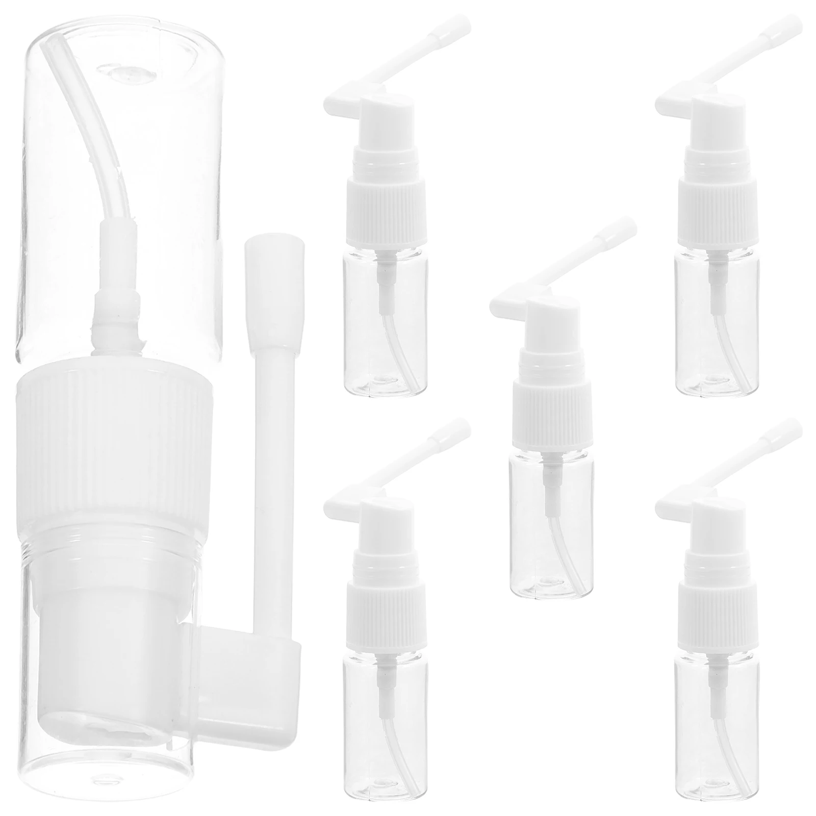 

10pcs Bottle Mini Empty Clear Plastic Tiny Travel Bottles 10ml Portable Travel Fine Mist Rocker Small Containers