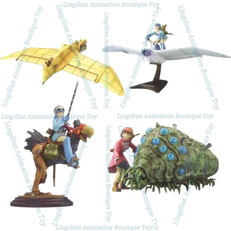 In Stock Bandai LF Nausicaa of The Valley of The Wind 1/20 Chocobo Glider Gunship Overlord Hayao Miyazaki Assembled Model