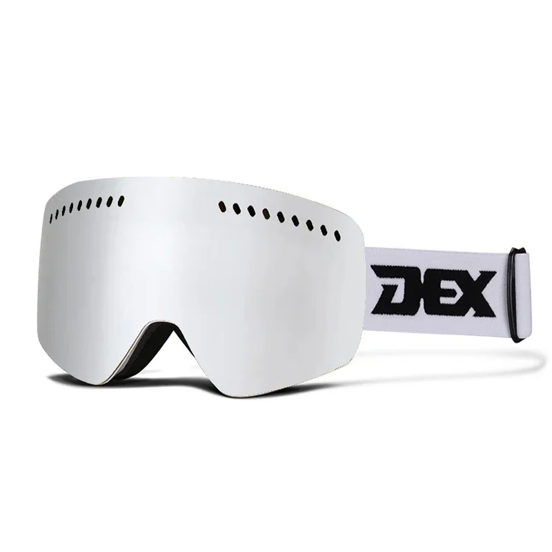 Óptico Ski Goggles com Lente Espelho, Óculos De Esqui, Óculos De Neve, Corrida e Esqui Óculos, Logotipo Personalizado, Nova Chegada