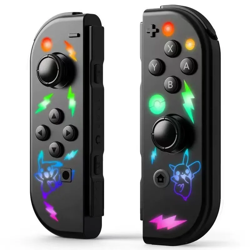 A wireless controller suitable for Nintendo Switch NS/OLED/LITE game controllers, featuring dual vibration and turbo functions