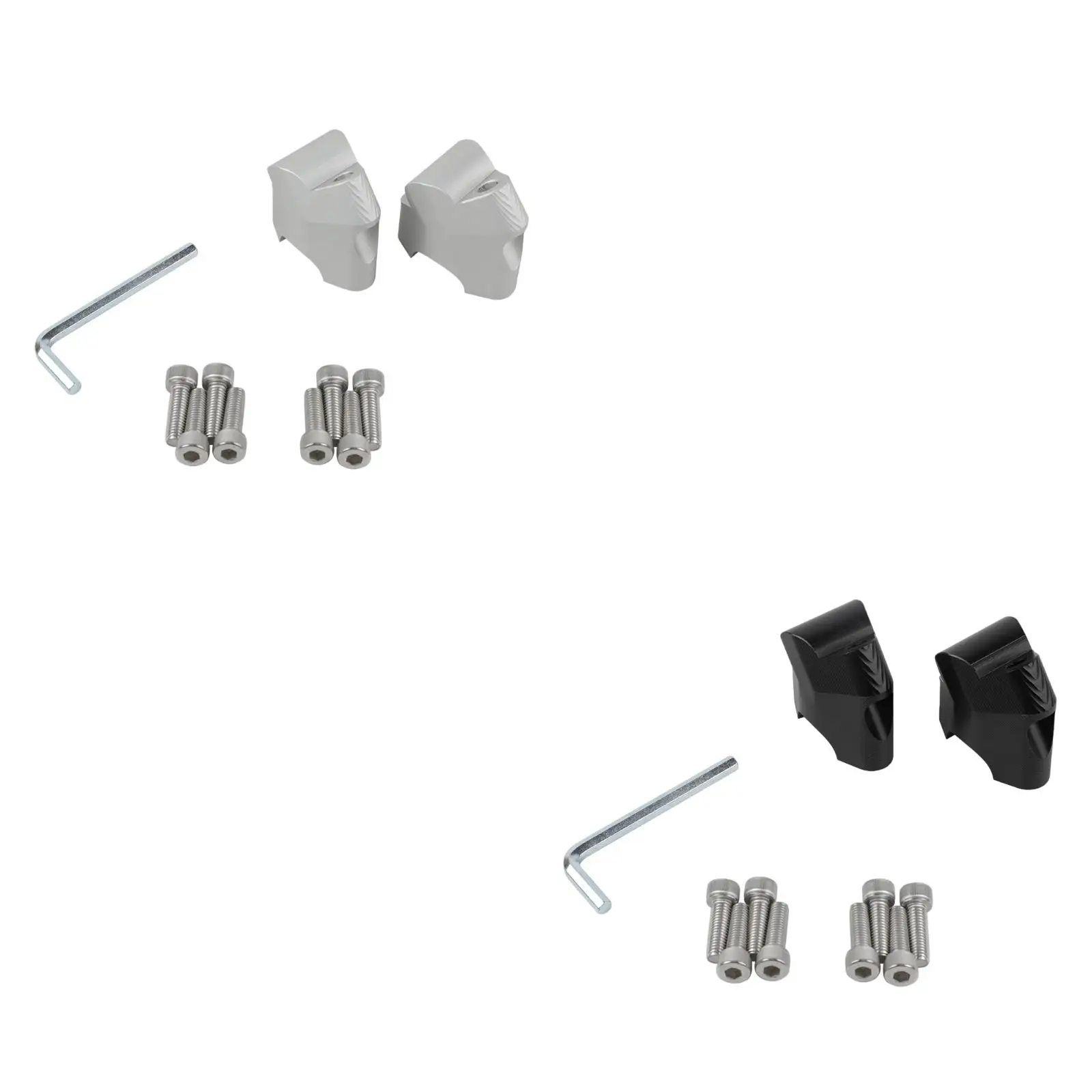 

Motor Handlebar Riser Handlebar Spacers High Performance Lightweight Easily Install Extension Clamp for 450MT 800MT