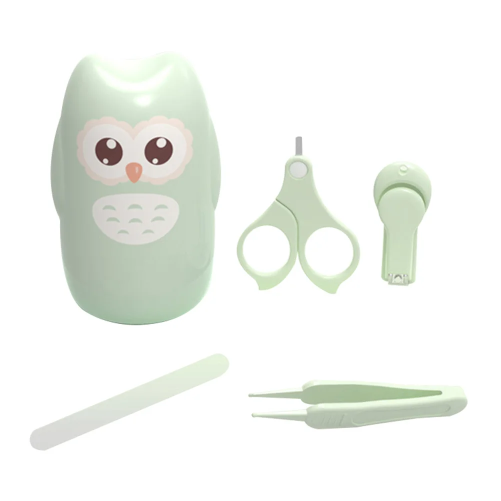 

1 Set Nail Trimmer Infant Clippers Scissors File Grooming Care Pedicure Manicure Toddler Tweezers Lightweight