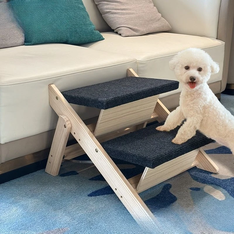 

Pet Steps and Ladders in Stock Amazon Hot-selling Bantam Pet Assisted Climbing Two-in-one Pet Stairs