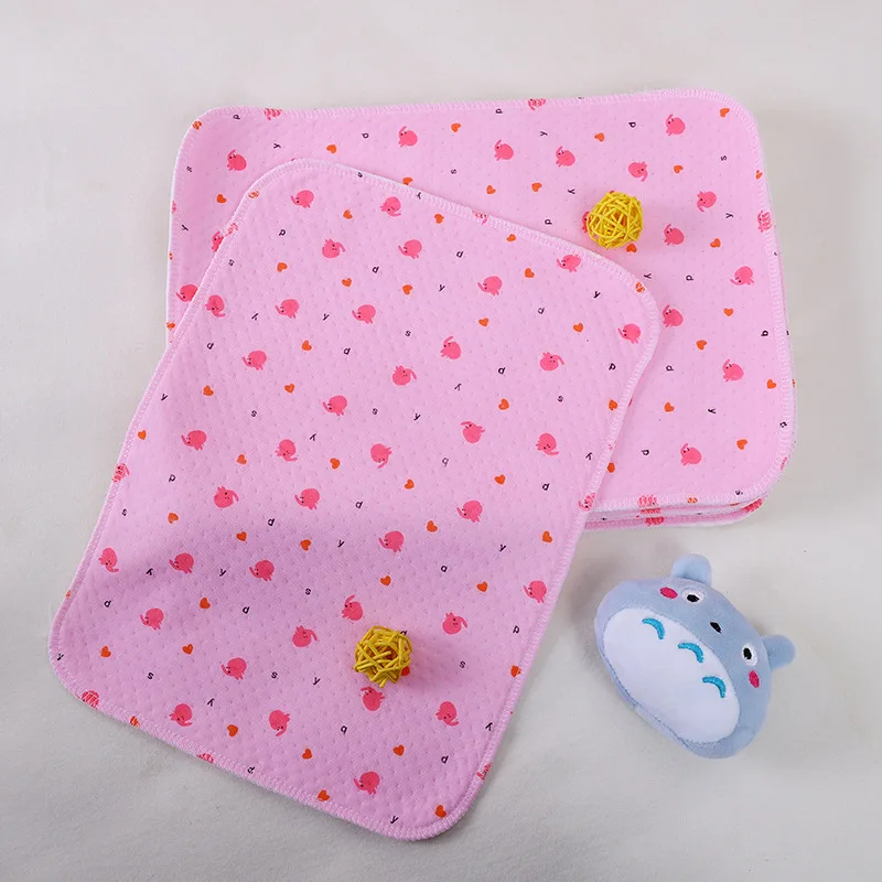 

35*45cm children's washable baby diaper pad for all seasons newborn baby cotton breathable diaper pad