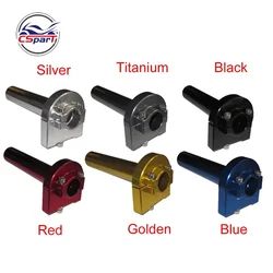 22mm 7/8 Inch CNC Aluminum Multicolor Accelerator Throttle Twist Grips Handlebars Universal For Motorcycle Moped Scooter Bike