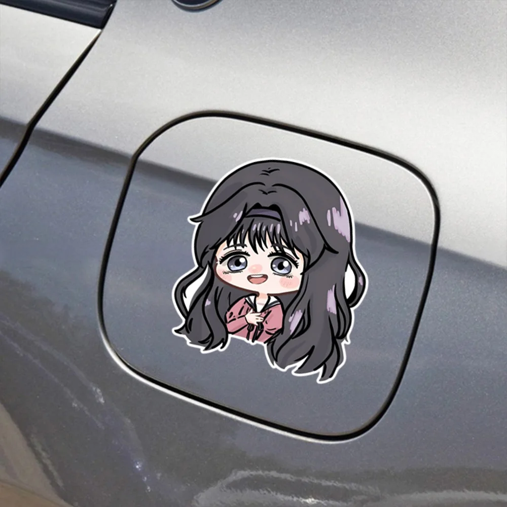 The Fragrant Flower Blooms With Dignity Kaoruko Waguri Decal,High Quality Waterproof Sticker Car Exterior Decoration Accessories