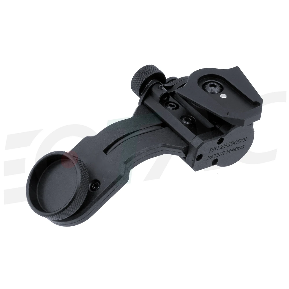 Hunting PVS-14 Dovetail J Arm Brackets PVS-14 J-Arm With Dovetail Interface Auto ON/OFF Night Vision NVG Helmet Adapter