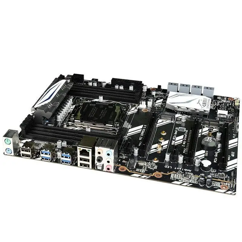 Imagem -02 - Placa-mãe Lga20113 e5 V3v4 x Ddr4 pc Ecc Reg Ram Lol Game Jingsha-x99-d8