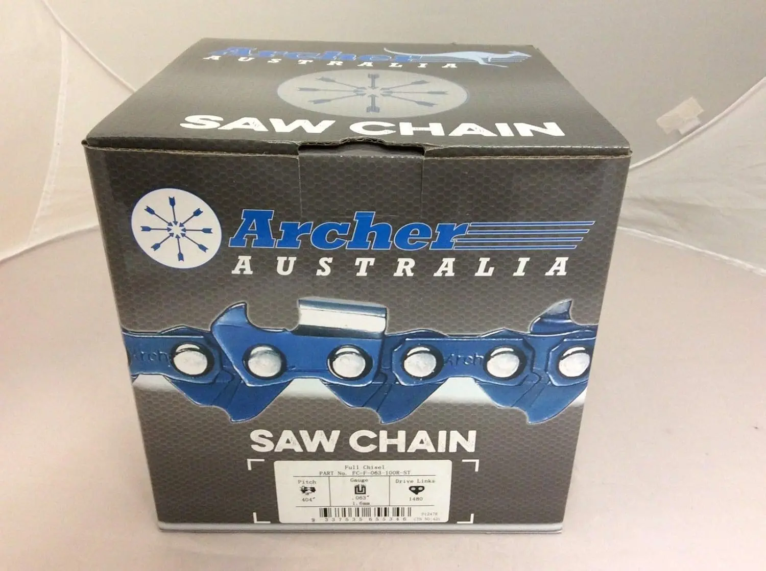 Chainsaw Chain 100Ft Roll .404 .063 Chisel Skip Tooth Saw Chain