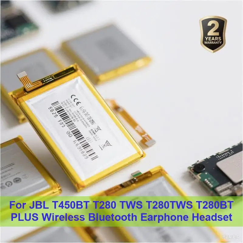 بطارية لـ JBL T450BT T280 TWS T280TWS T280BT PLUS سماعة بلوتوث لاسلكية سماعة أذن