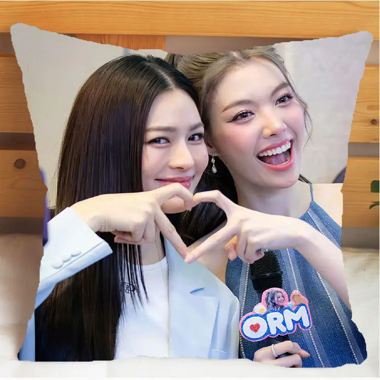 The Secret of Us LingOrm Same Style Pillow Double Sided Photo Thai Star Pillowcase Birthday Gift Ling Ling Kwong Orm Kornnaphat