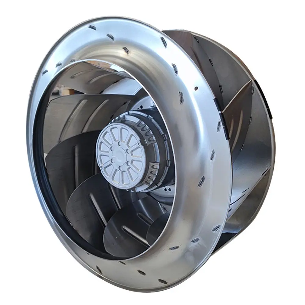 

Germany R4D560-AQ01-05 560mm 230V/400VAC 2.41KW 4.7A Wind Power Generator Centrifugal Cooling Fan