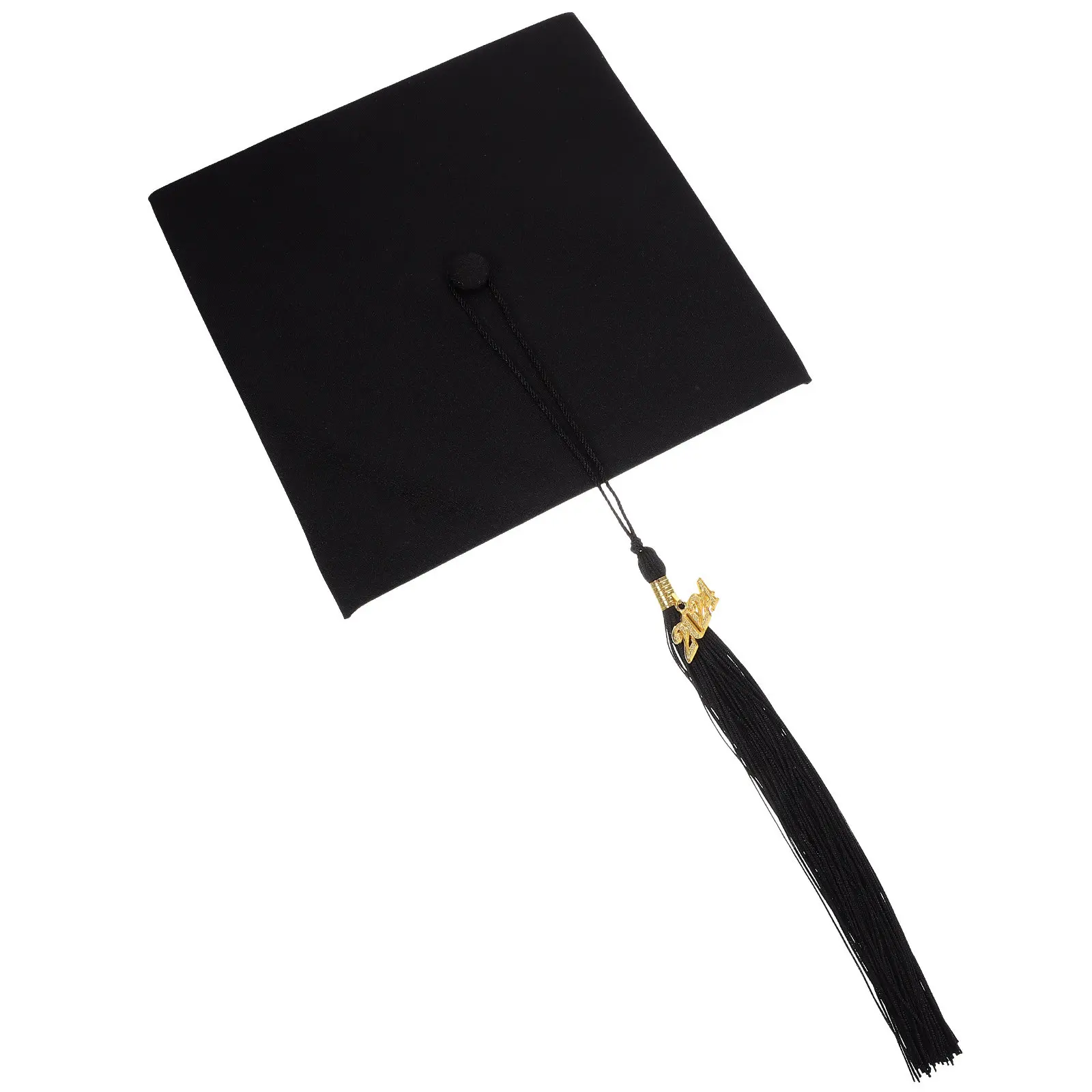 Unisex Adult Graduation Cap with Tassel Polyester Comfort Fit Adjustable for High School College Master Doctorate Graduation