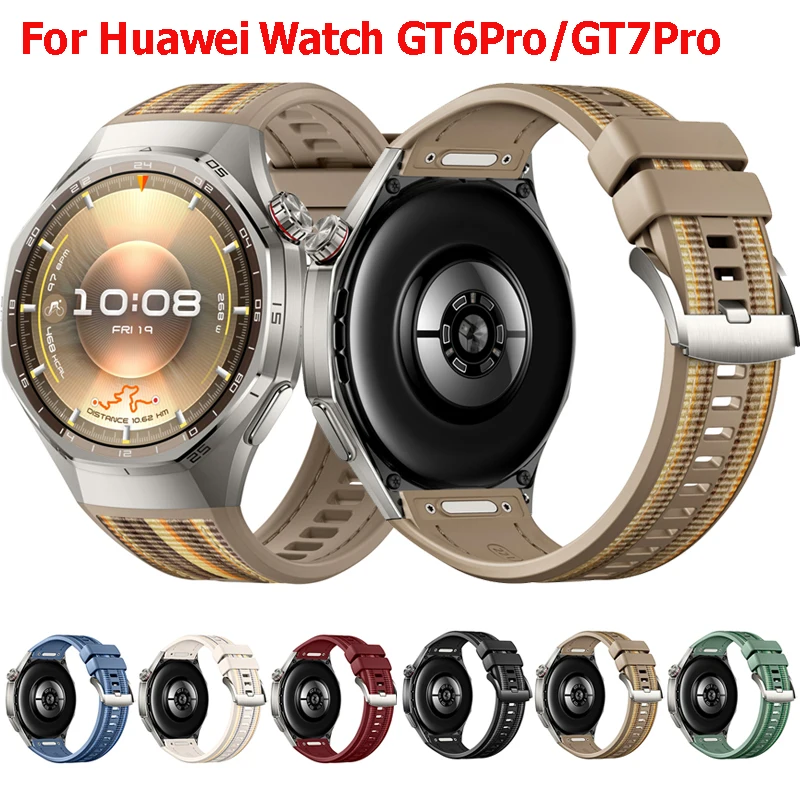 Official Strap for Huawei Watch GT 6 Pro Original Smartwatch Accessories Composite Bracelet for Huawei Watch GT 7 Pro 46mm Band