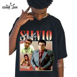 SILVIO DANTE Men Tee Present for Dad Streetwear Unisex T-shirt for Fans of The Sopranos Husband or Boyfriend Gift Idea Dropship