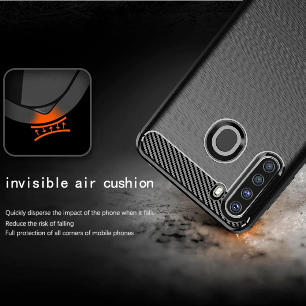 Brushed Texture Case For Samsung Galaxy A50 A30S A51 A70 A10 A40 A37 A57 A31 A56 A80 A90 A06 A16 A41 A26 A36 A71 5G Case Cover