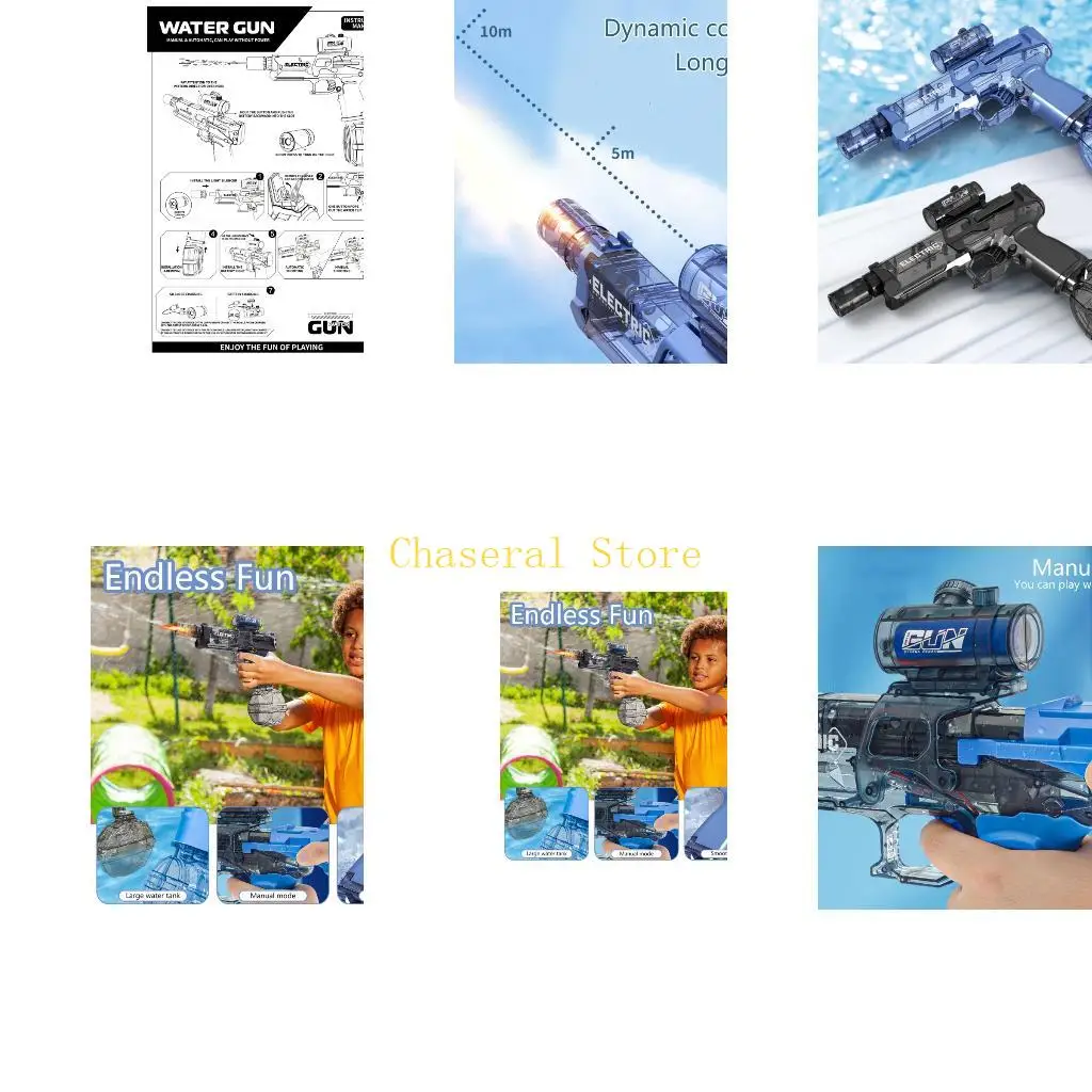 

E7CE Creative Electric Water Guns Water Guns Toy For Family And Friend Gatherings