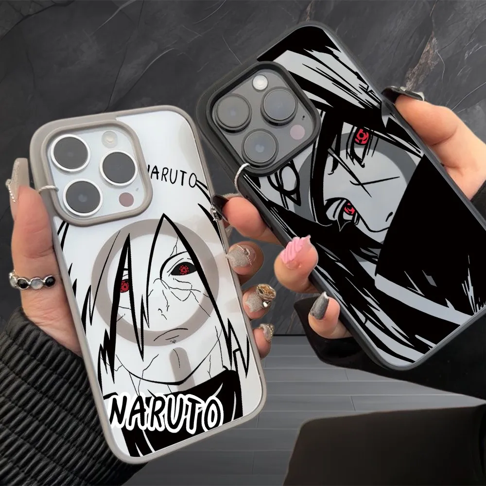 Anime N‑NarutoS Cases for Samsung Galaxy A17 A27 A37 A57 S26 S25 A16 A36 A56 S24 S23 FE Plus Edge Ultra 5G Acrylic Cover