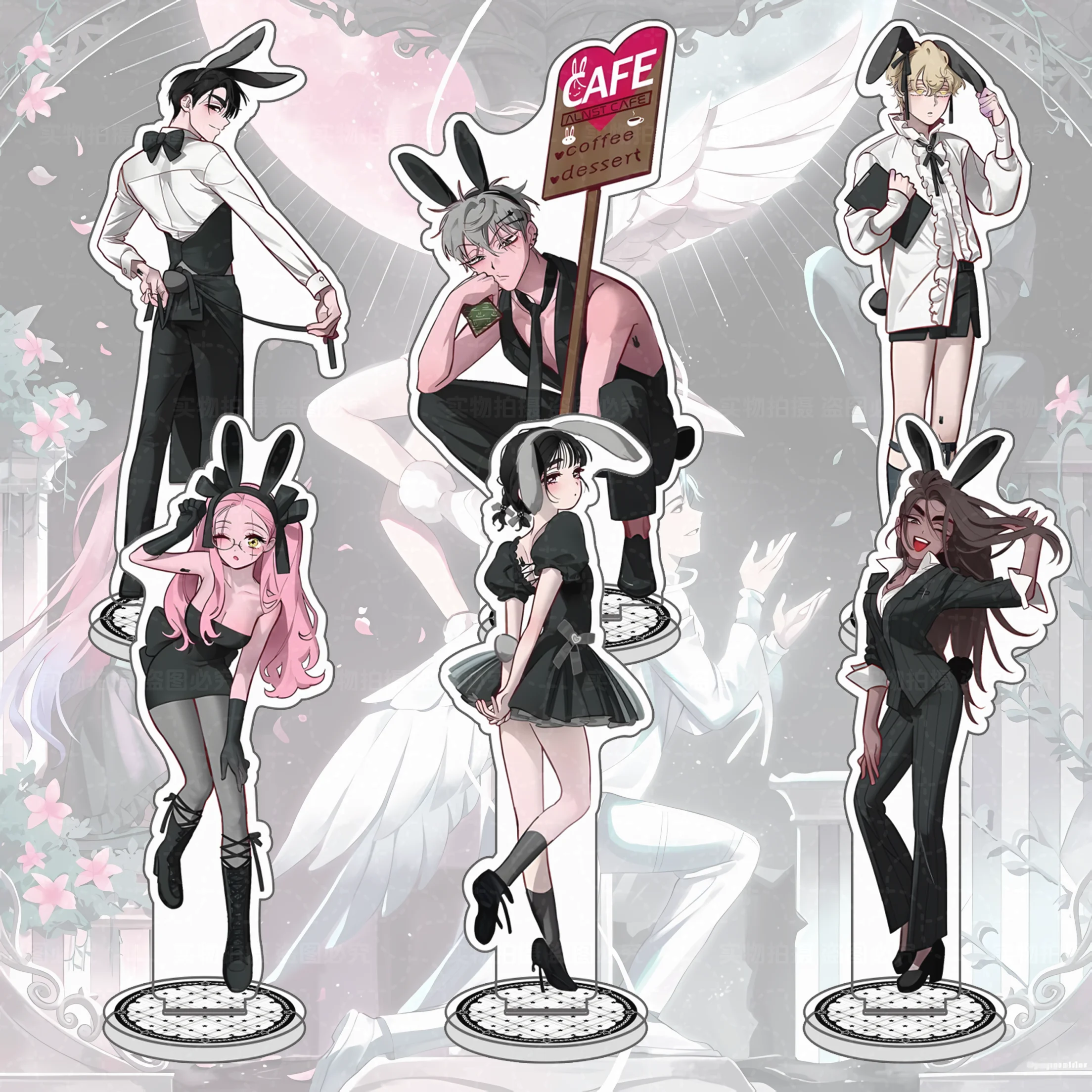 أنيمي الغريبة المرحلة سلاسل المفاتيح قلادة سيارة مفتاح سلسلة الاكريليك حامل MIZI SUA TILL IVAN HYUNA LUKA المشجعين الهدايا تأثيري اكسسوارات