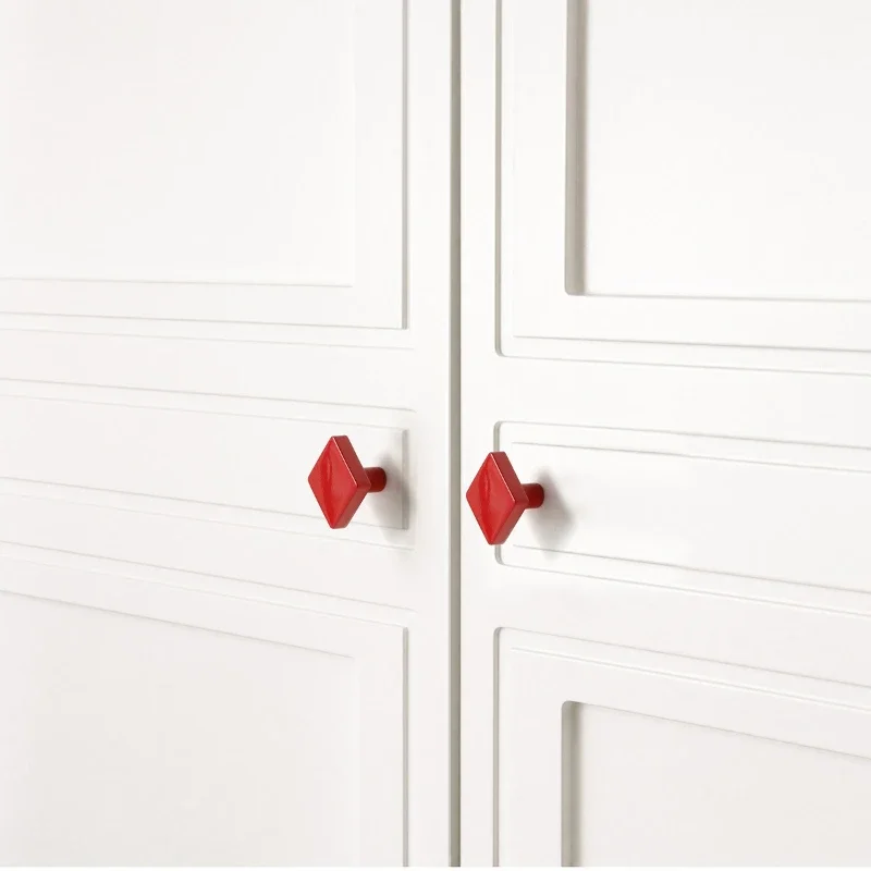 Lucky Cabinet Pull Handle God of Gamblers Furniture Cabinet Door Handle Creative Drawer Single-Hole Knob Wardrobe Cabinet Handle