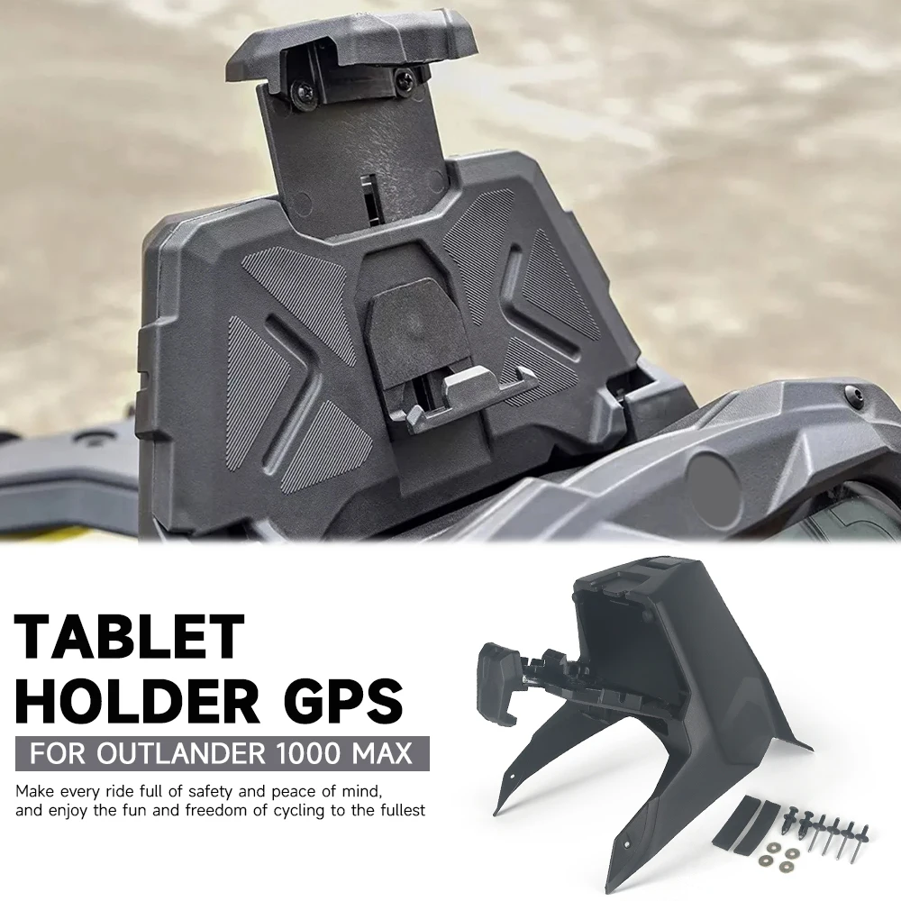 

Motorcycle Electronic Device Holder Phone and Tablet GPS Holder, Storage Box For Can Am Outlander 500 650 800 1000 L MAX