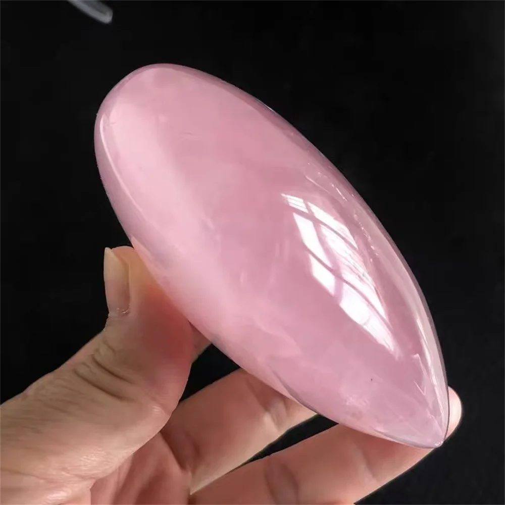 

Natural Rose Crystal Quartz Heart, With Healing Properties, As a Gift, For Couples, For Collection, For Meditation And Divinatio