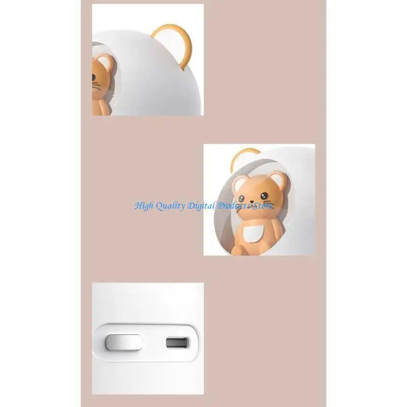 

U2JE Portable USB Cool Mist Humidifier 300ml Mini Humidifier for Offices, Bedrooms