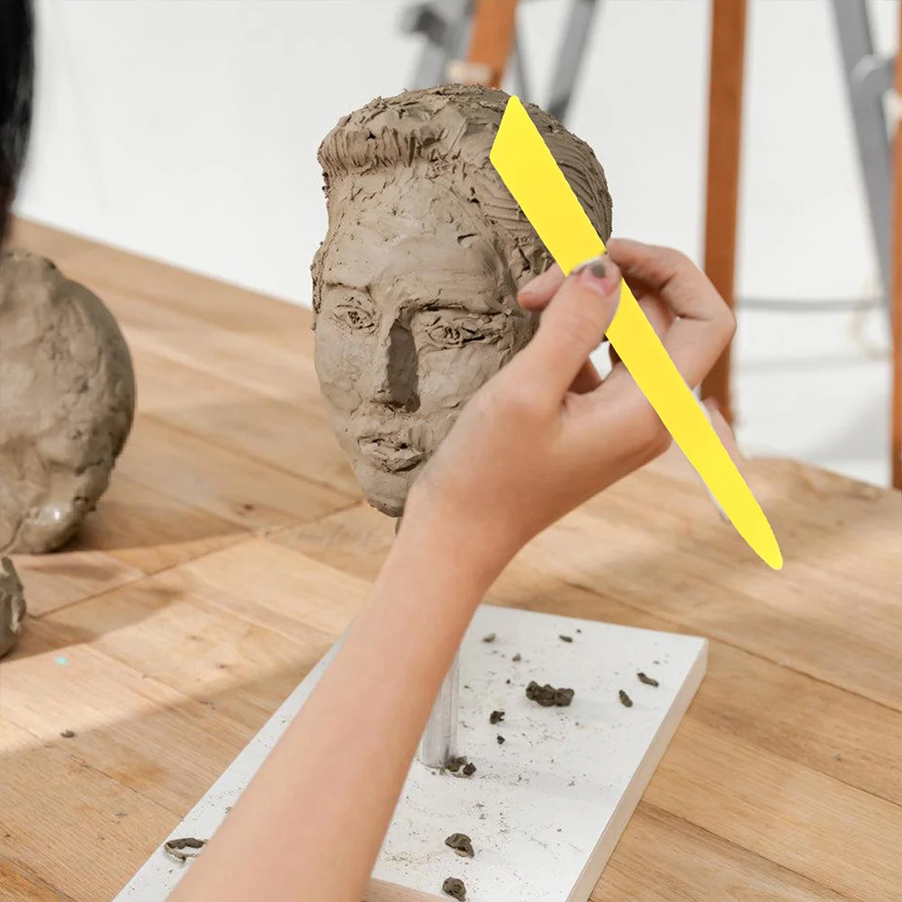 

12Pcs DIY Manual Cutter Tools Set for Clay Sculpting Carving Shaping Smooth Corners Safe to Use Modeling Clay Tools