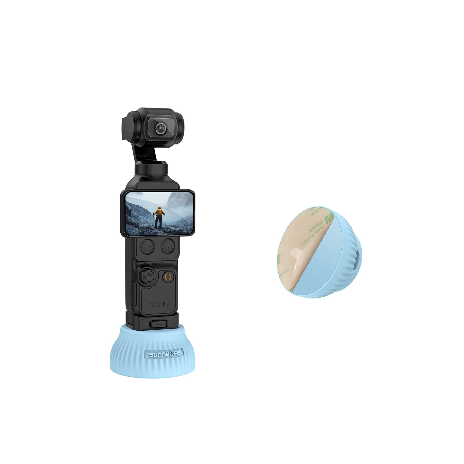 

Car Silicone Desktop Mount for DJI Osmo Pocket 4/3,Stable Desktop Support Bracket for Camera Compact Portable Base Support Stand