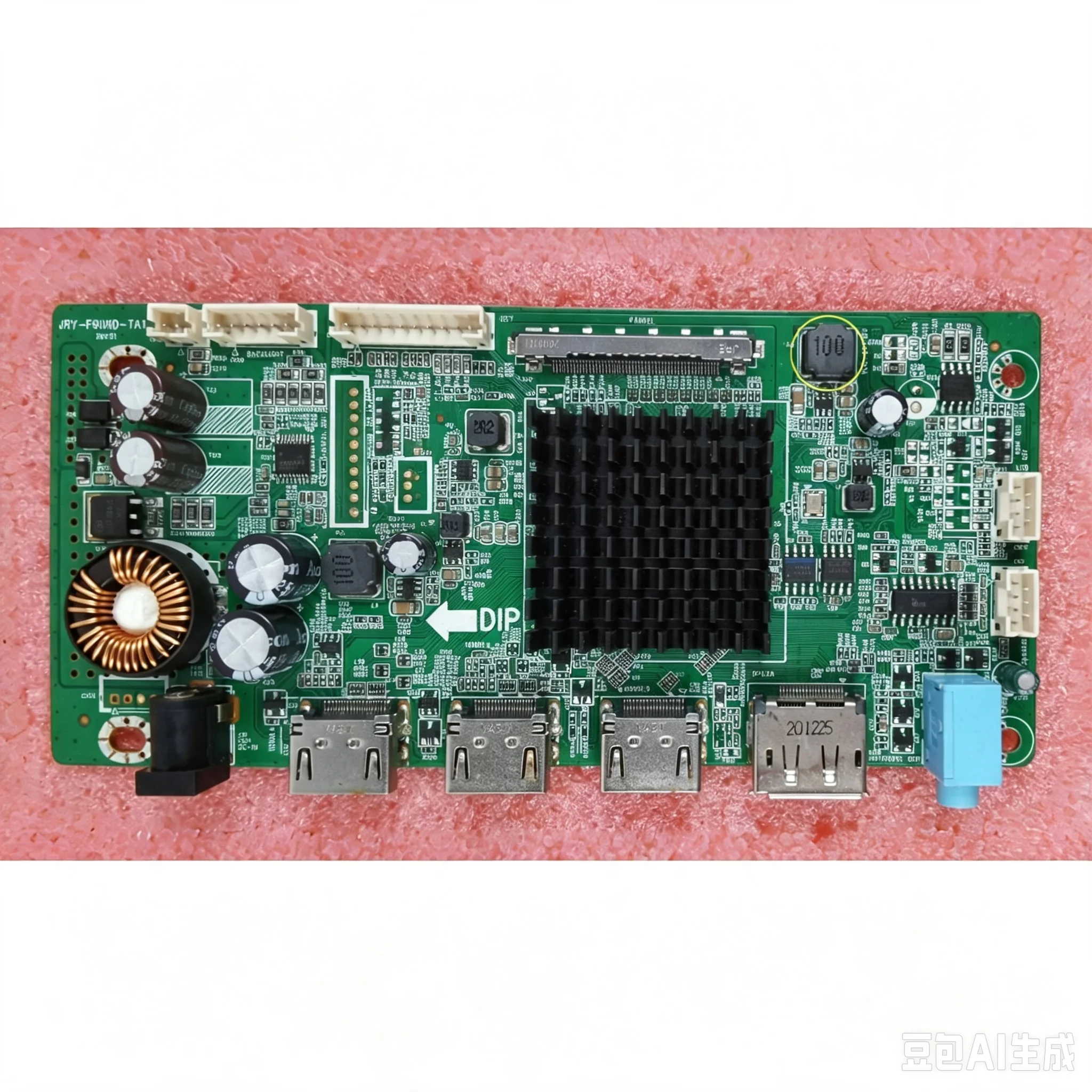 オリジナルf9uhd-ta1マザーボード-n27sq-plus-n30skドライバーボード-c32sk-pro