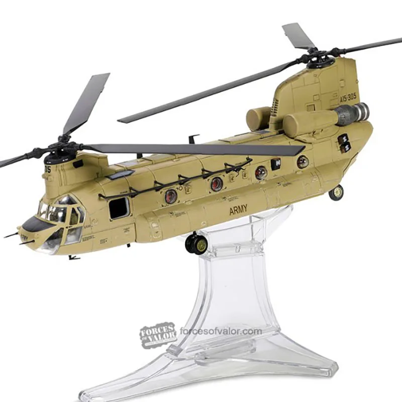 FOV Die Cast 1:72 Scale Australia Forces of Valor CH-47F Double Rotor Heavy Helicopter Model Alloy Aircraft Model Collection Toy