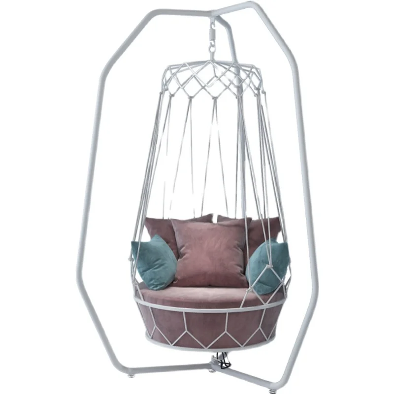 Outdoor Bird's Nest Hanging  Swing Chair, Hanging Basket Chair, Indoor Hanging Basket Chair, Single person Cradle