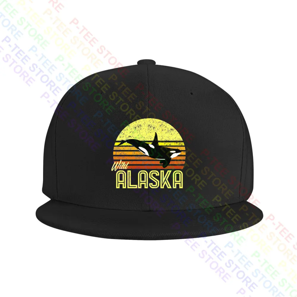 Alaska Cruise Vacation Orca Killer Whale Marine Biologist Baseball Cap Snapback Caps Knitted Bucket Hat