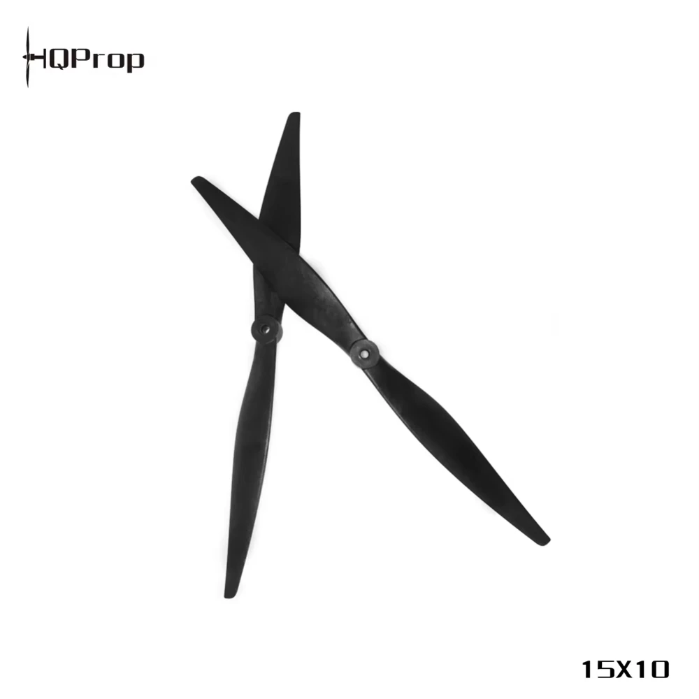 2 paar HQProp 15X7X3 1570 CW CCW Zwart-Glasvezel Versterkte Nylon Propeller voor Rc FPV Drone