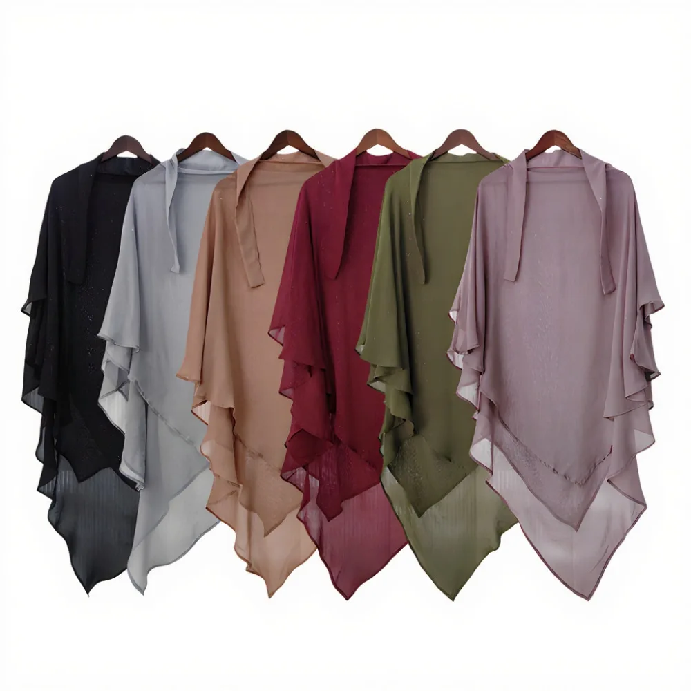 

Мусульманские женщины хиджаб исламский Дубай хиджабы шарфы тюрбан арабский женский головной убор Рамадан молитва мгновенный шарф длинный платок химар