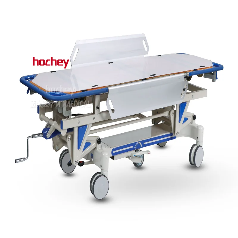 

MT MEDICAL B-1A High Quality Load Wheel Ambulance Stretcher Medical Emergency Stretcher With CE ISO