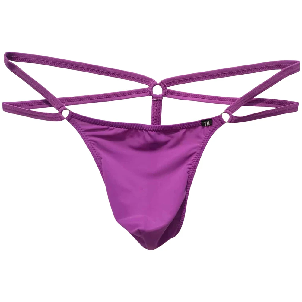 

Crossdressing Low Waist Briefs Sexy Pouch Panties Breathable Underpants Regular Length Thong Brand New Condition