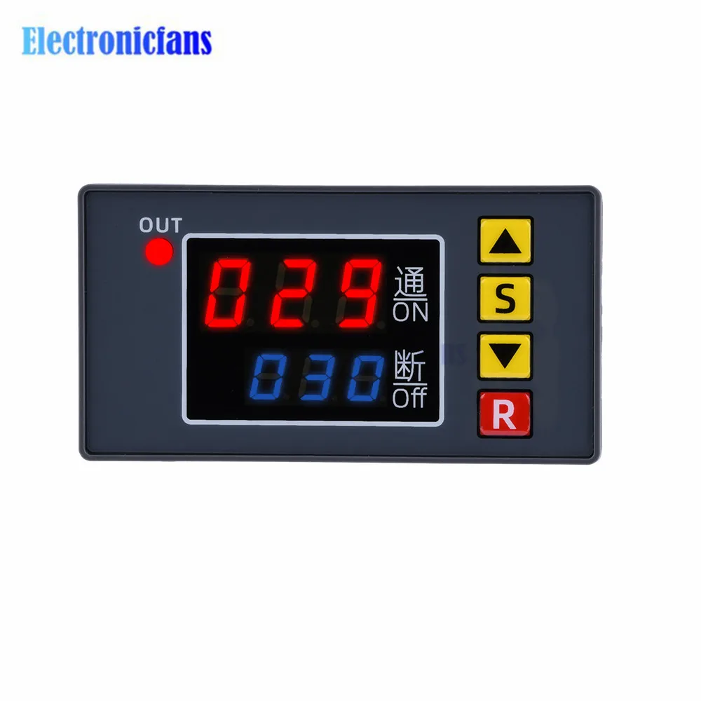 10A AC 110V 220V 12V Zeitrelais-Modul – Programmierbare Zeitverzögerung für Beleuchtung, Wasserpumpen und Motoren – Detail 17
