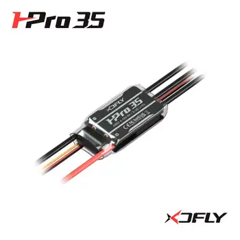 XDFly HPRO 35A ESC 3-6S ในตัว SBEC 6-12V ตัวควบคุมความเร็วสําหรับเฮลิคอปเตอร์ RC 250-300 Class เครื่องบินเครื่องบิน FIXED-Wing