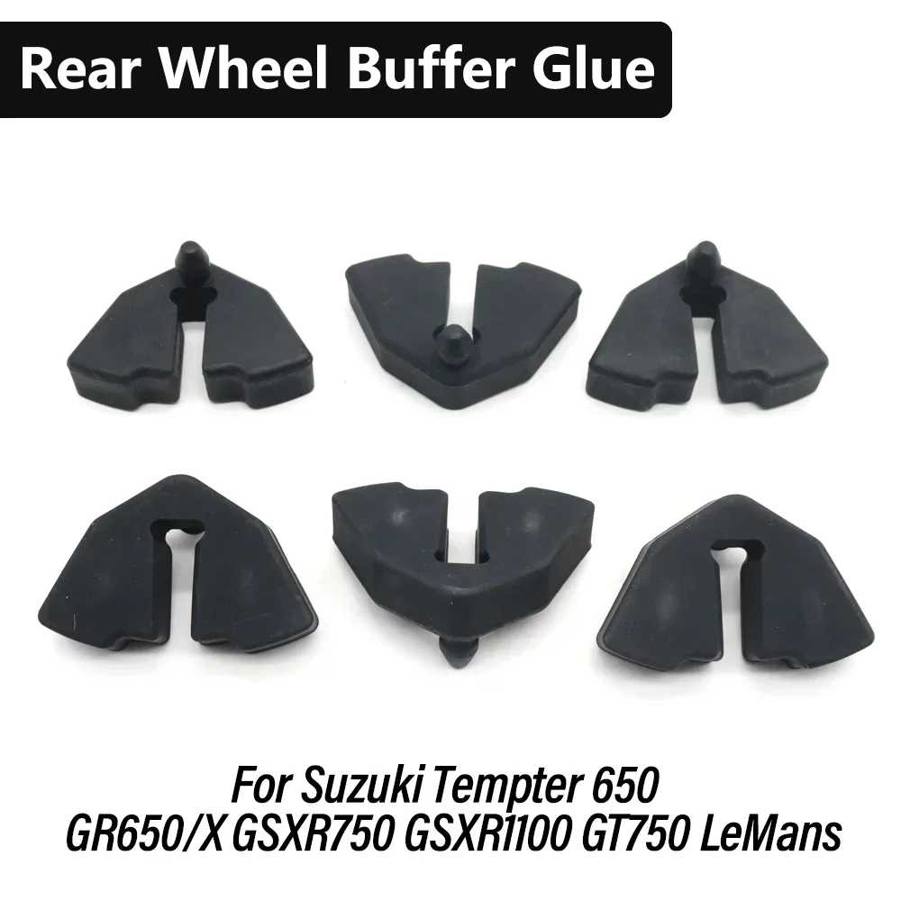 Amortiguador de Goma para Rueda Trasera de Motocicleta Suzuki Tempter 650 GR650X GR650 X GSXR750 GSXR1100 GT750 LeMans