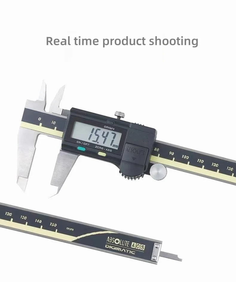 6in Digital Calipe 0-150mm 500-196-30 LCD Digital Vernier Calipers 6in Electronic Measuring Stainless Steel