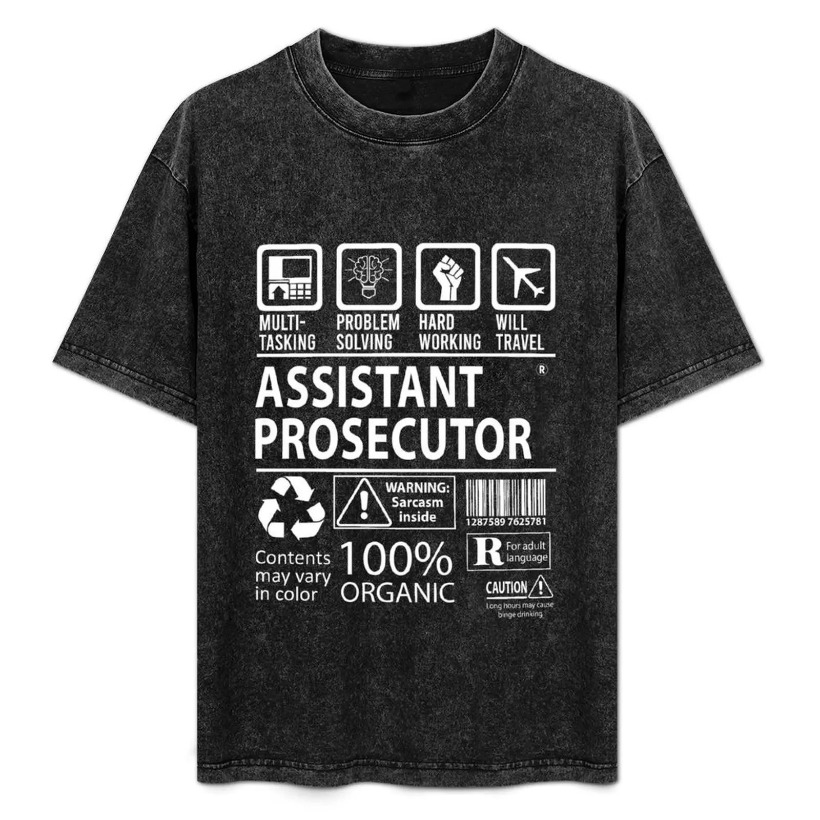 

Assistant Prosecutor T Shirt - Multitasking Job Gift Item Tee T-Shirt Construction Work Tee Shirt
