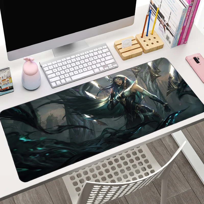 League Of Legends Irelia podkładka pod mysz na biurko Laptop dziewczyna Anime Gamer klawiatura podkładka pod mysz gry komputerowe akcesoria podkład na biurko dywan do gier