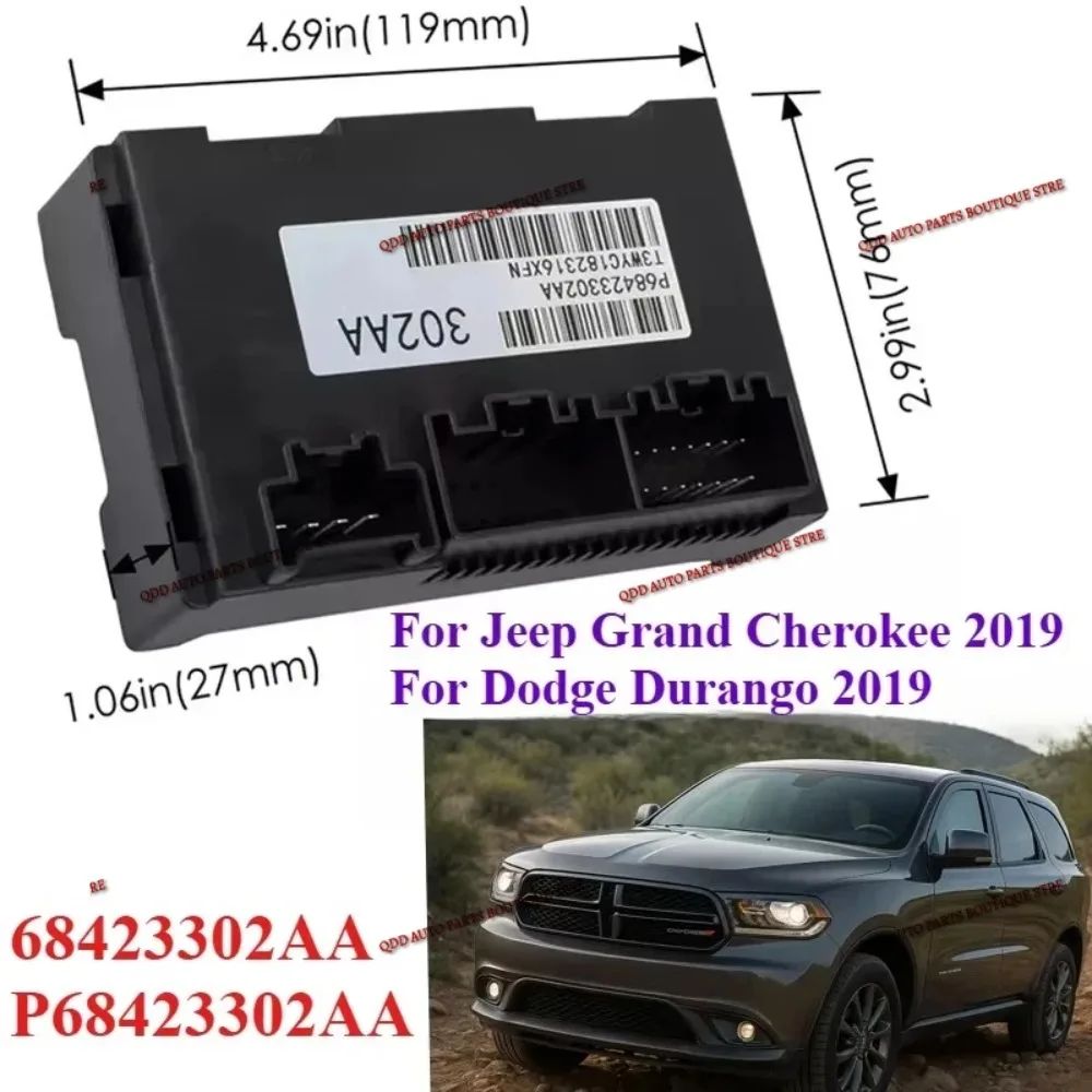 

68423302AA P68423302AA для Jeep Grand Cherokee 2019 Dodge Durango 2019 T3WYC182316XFN модуль управления раздаточной коробкой