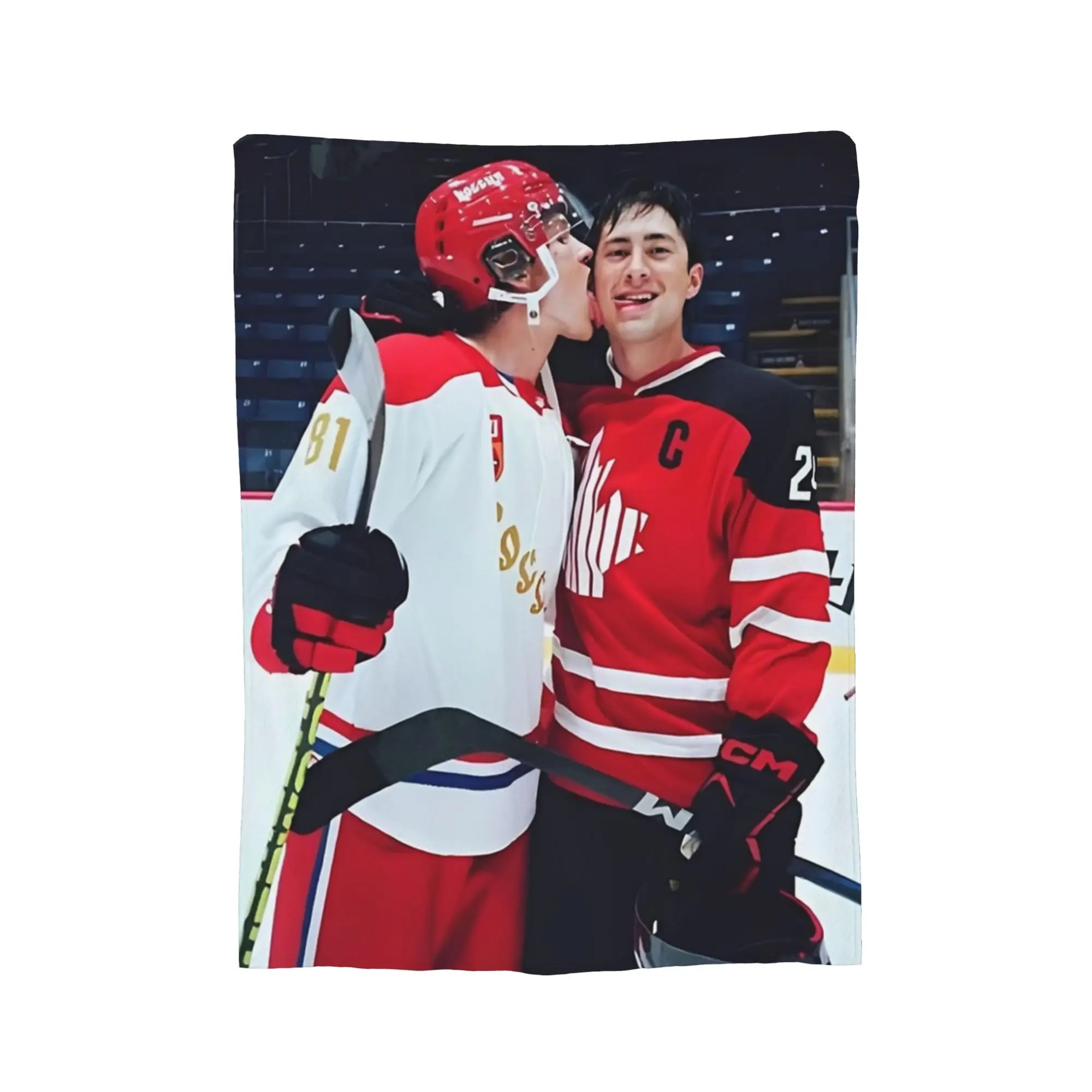 Heated Rivalry Blanket Warm Cozy Fluffy Hollander and Ilya Rozanov Throw Blankets for Couch 50x60 Multi-size Plush Thin Quilt